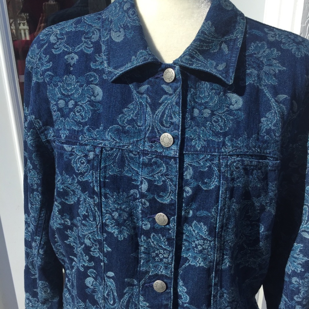 Chico’s Cotton Jacket.  size 2